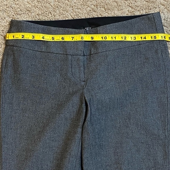 Ann Taylor Loft Zoe Bootcut Size 4 Gray Pants - Picture 7 of 8